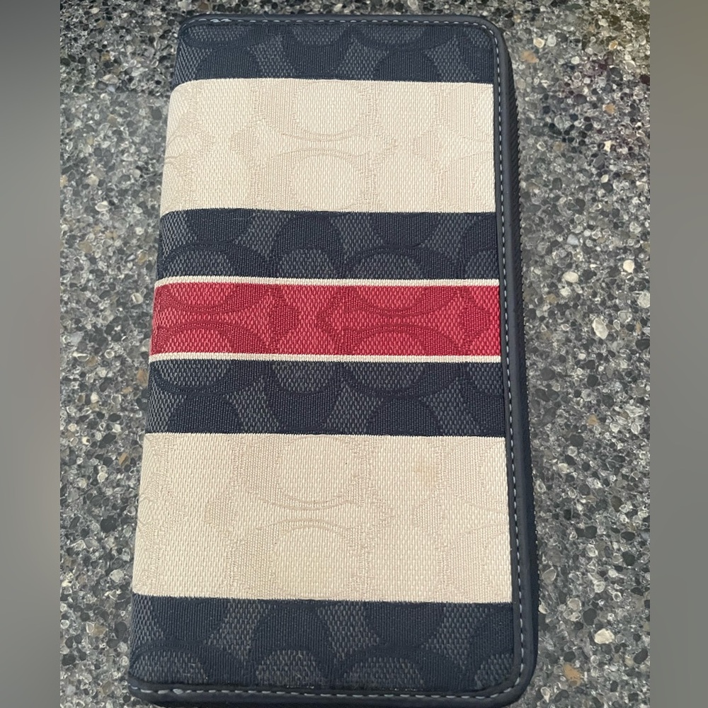 Coach Zip Around Wallet